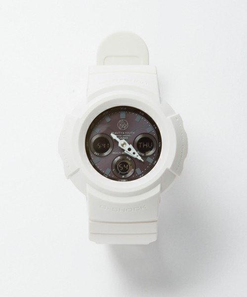 ☆JIN_1983☆全新電波CASIO G-SHOCK x BEAUTY&YOUTH AWG-M510BY-7AJR