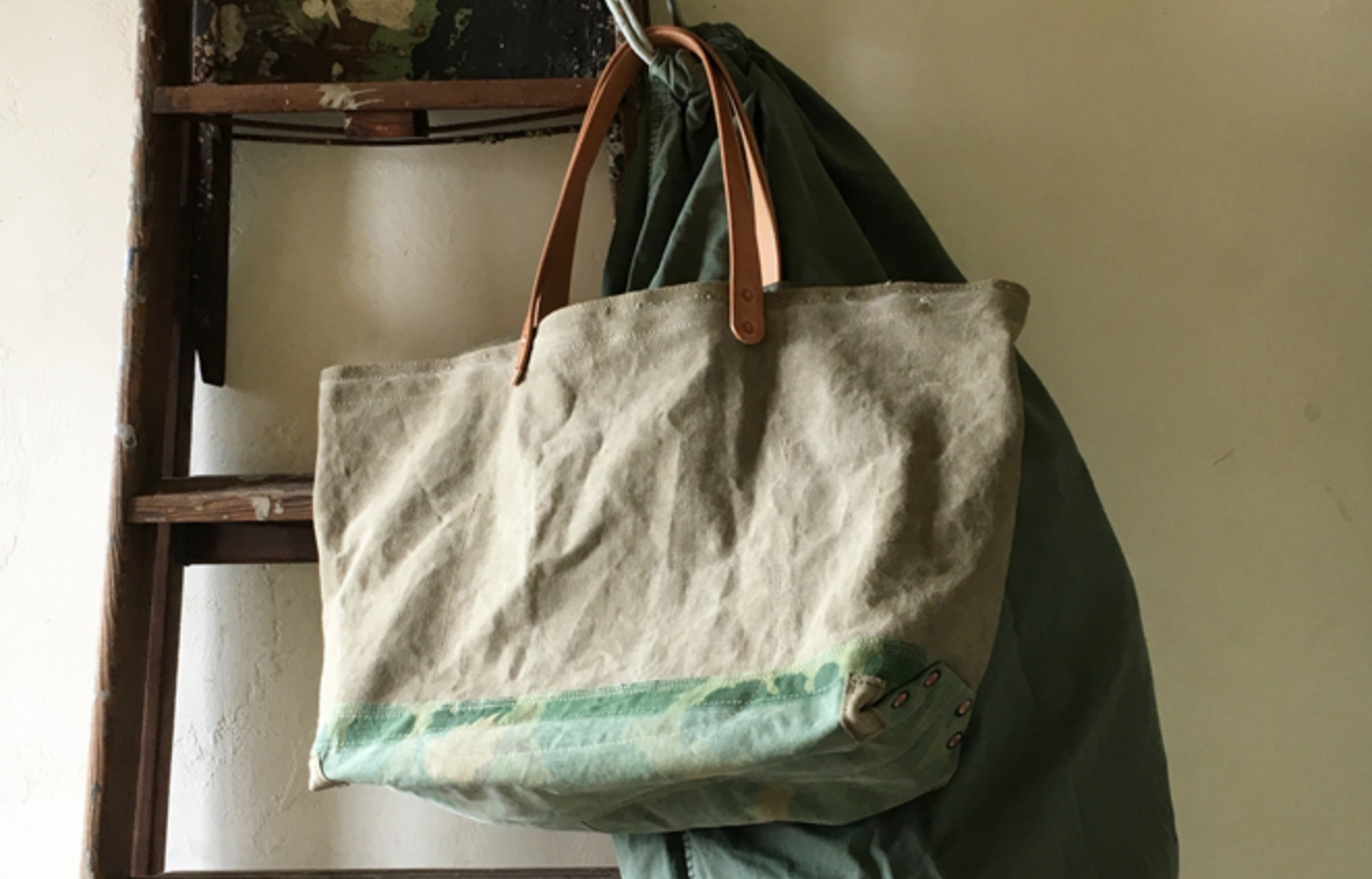 EAST TOUCH - FASHION - Room No.6 軍事衣物Re-Handmade Bags