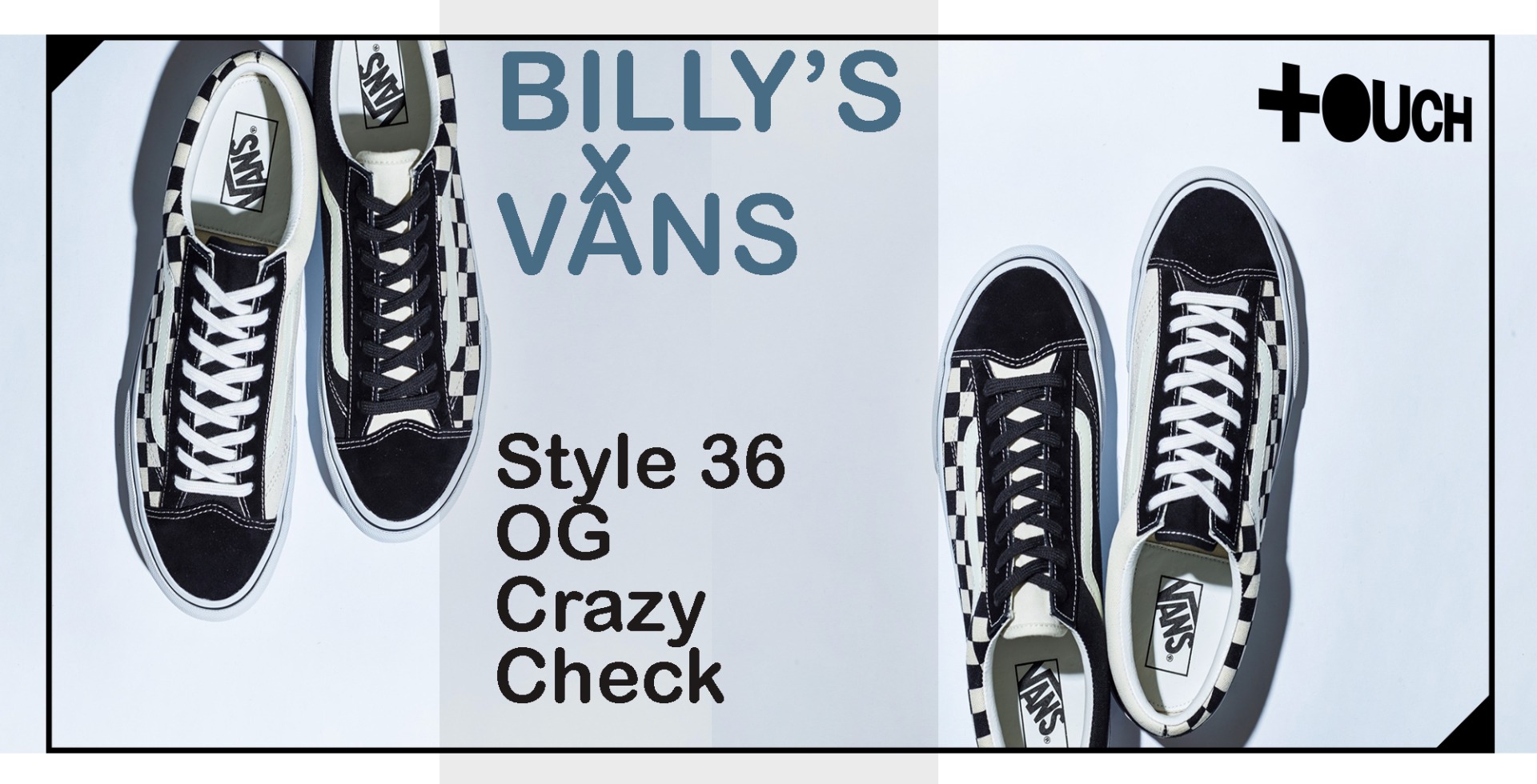 vans billy's crazy check