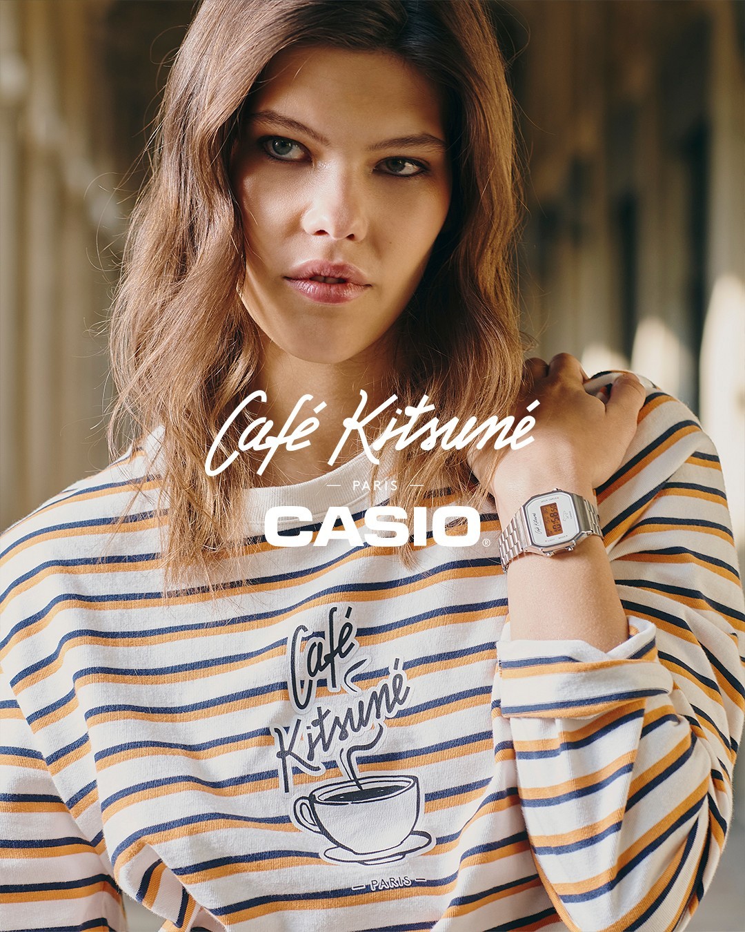 エッセンシャルズ] Cafe Kitsune Casio カシオ A168WECK-7AJR x Casio ...